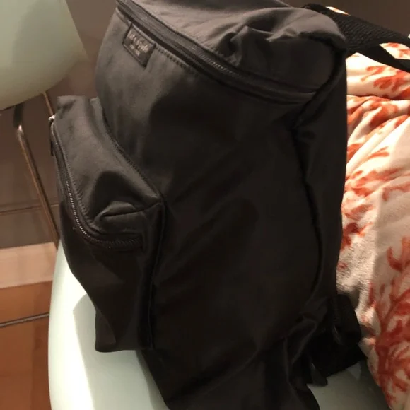EUC Kate Spade Vintage Black Mini Nylon Backpack - Picture 4 of 7
